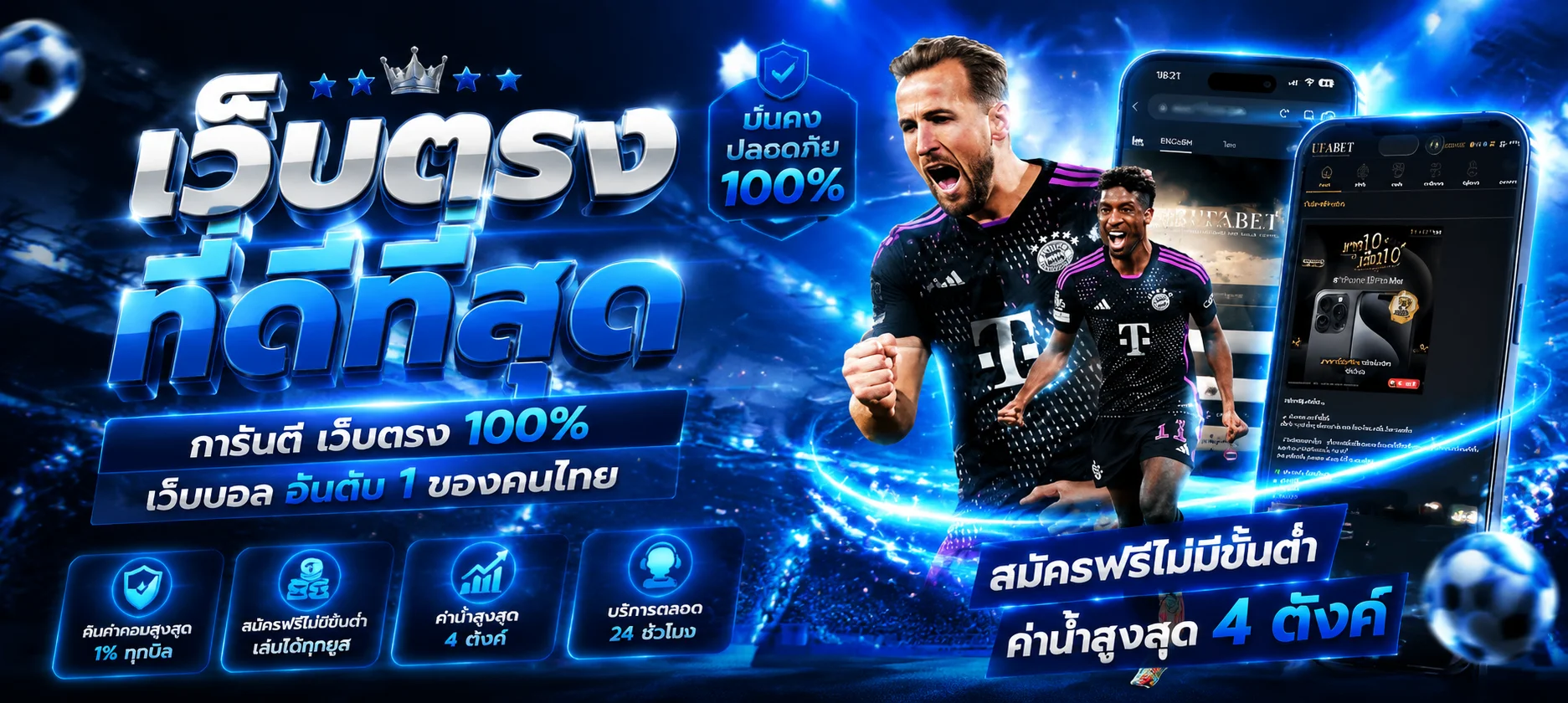 หน้าแทงบอล JUAD123 ราคาน้ำและตารางบอลสด